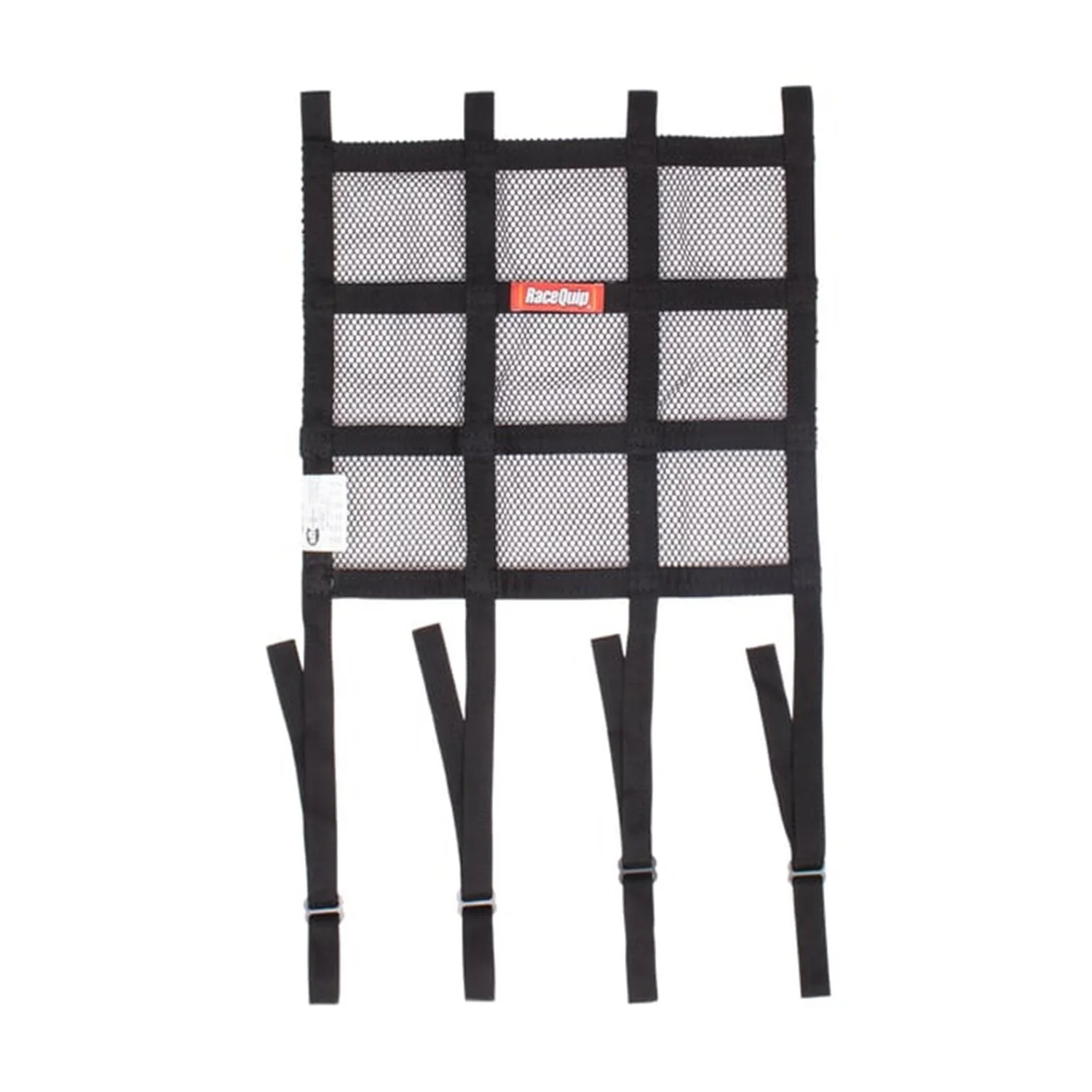 RaceQuip 725005 RIBBON STYLE RACE CAR WINDOW NET SFI 27.1 CERTIFIED; BLACK 18 H X 24 W main image 0